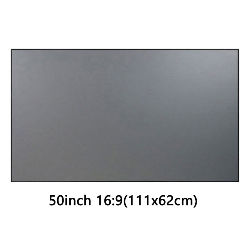 Pantalla reflectante para proyector YG300 T6 XGIMI H2 HALO Mogo Xiaomi DLP, tela reflectante de , 72, 84, 100, 120 pulgadas: B