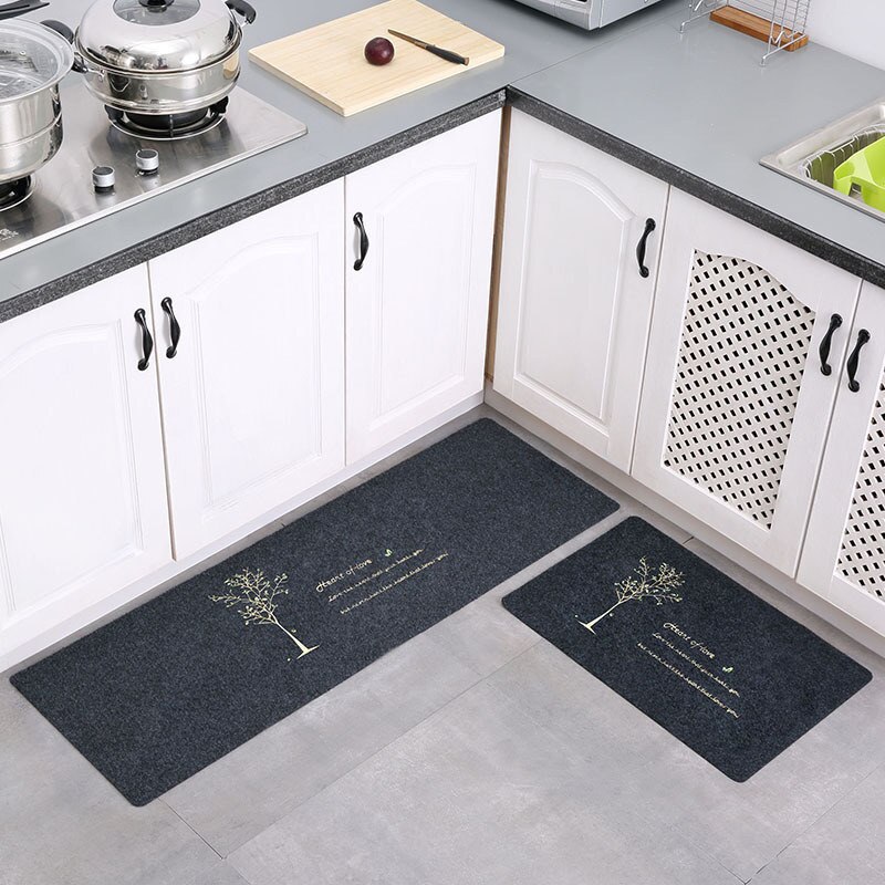 Küche matt Löwenzahn Tür matt Anti-Unterhose Wasser Absorption Schlecht Teppich Fußmatt Küche Teppiche Hause Eingang Fußmatten Teppiche: MD194 / 40x120cm