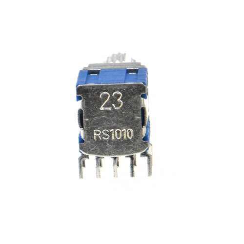 5pcs RS1010 band switch rotary switch gear change switch 2 pole 4 position 3 position: 2 pole 3 position