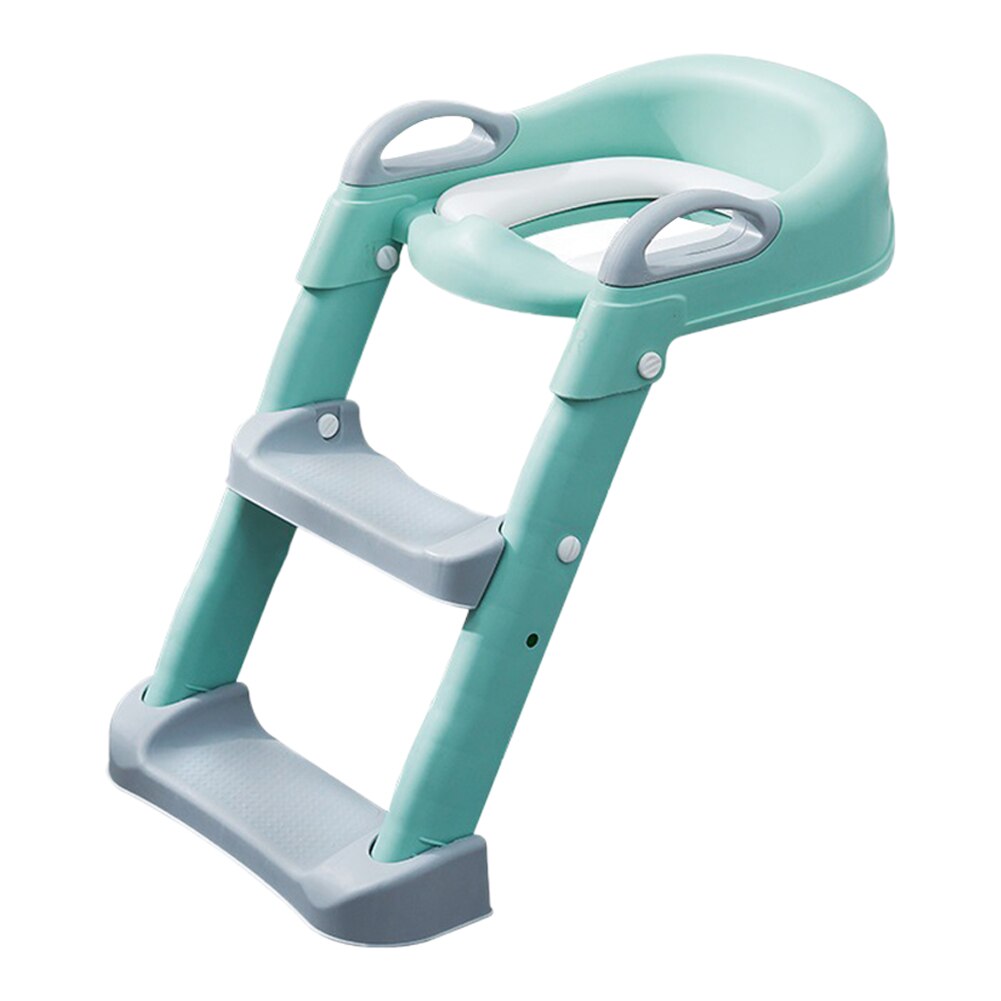 Baby Potty Training Seat Children's Potty With Adjustable Ladder Infant Baby Toilet Seat Toilet Training Folding Seat Potties: Green