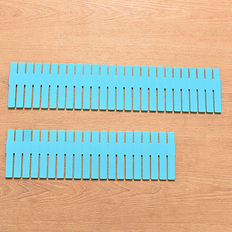 4Pcs Storage Partition Board Plastic Drawer Separated Divider Combination Partition Board Space saving Division Organizer