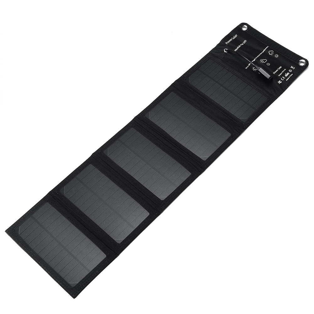 30w 5v vikbar solpanelladdare solkraftsbank för mobiltelefon camping utomhus: 30w