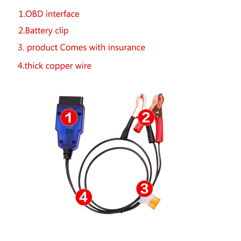 Electric Car Battery Replacing Tool Helper Auto Computer Power-off Memory Device OBD Car Diagnostic &amp; Connectors Tool