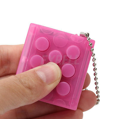 Mini Toy Puchi Puchi Endless Pop Pop Infinite Bubble Wrap Relieve Stress Key Chain