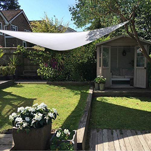 Garden Pure White Waterproof UV Protective Screen Shelter Awning Gazebo Canopy Pergola Patio Outdoor Indoor ( 3.6m)