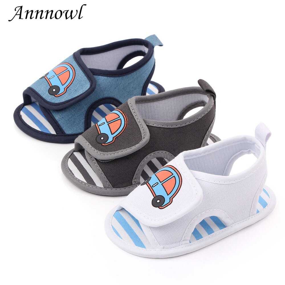 Neugeborenen Baby Infantil Mädchen Schuhe für 1 Jahr Cartoon Auto Sandalen Infant Junge Sandales Kleinkind Sommer Trainer