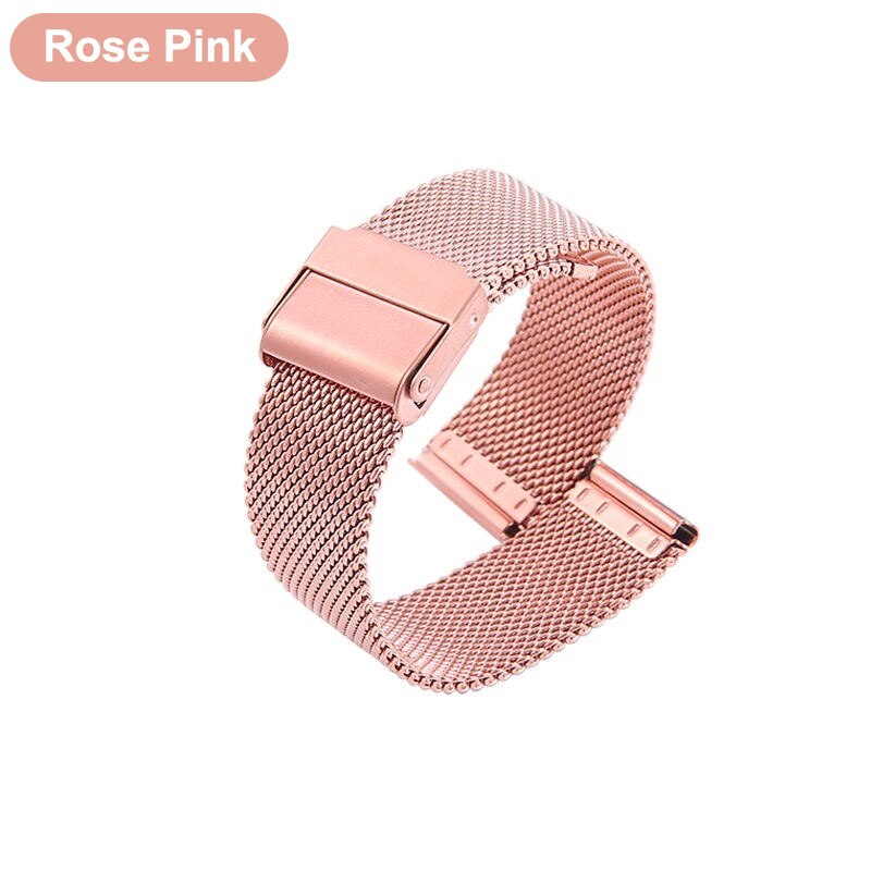20mm 22mm pasek zegarka do polarnego zapłonu/Vantage M/Suunto 3 opaska sportowa metalowa bransoletka do smartwatcha akcesoria Watchband DW: Rose Pink DW Strap / 20mm-Suunto 3Fitness