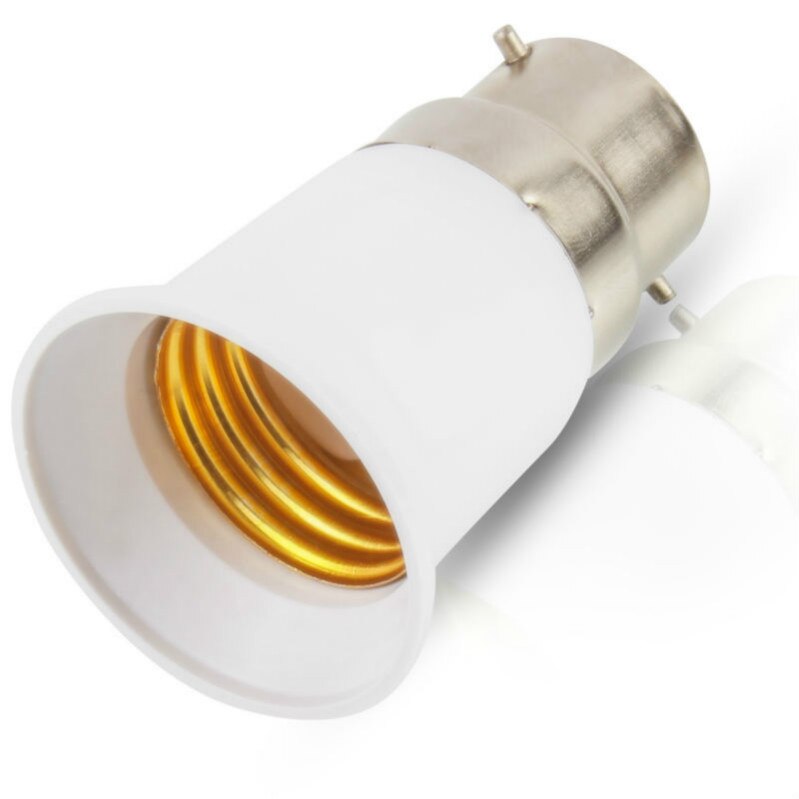 B22 Om E26 E27 Adapter Bajonet Lamp Basis Om Edison E27 Led Licht Lamp Socket Veranderen Pbt Brandwerende Houder adapter Converter