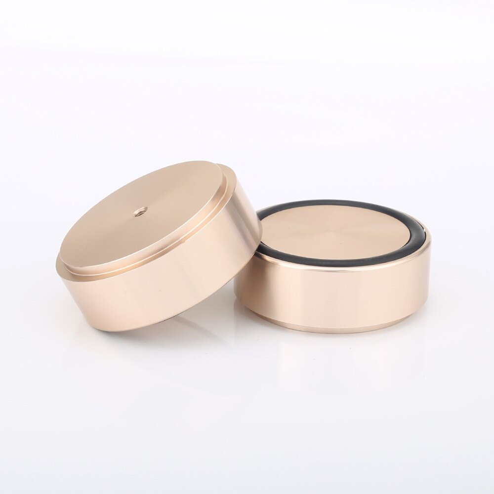 58x22mm M8 Machined Full Aluminum Amplifier Speaker Isolation Feet Turntable Monitor CD DAC Radio Vibration Stand Pad Base