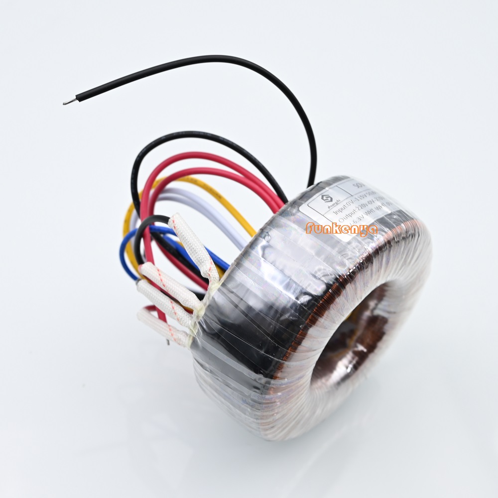 Trasformatore amplificatore valvolare 50W 0-6.3V 0-10V Preamplificatore trasformatore toroidale doppio singolo 0-220V per 12AU7 12AX7