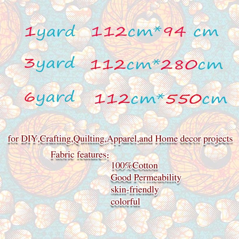 African Wax Print Fabric 100% Cotton Ankara Sewing Material For Dress Ankara Wax Print Fabric