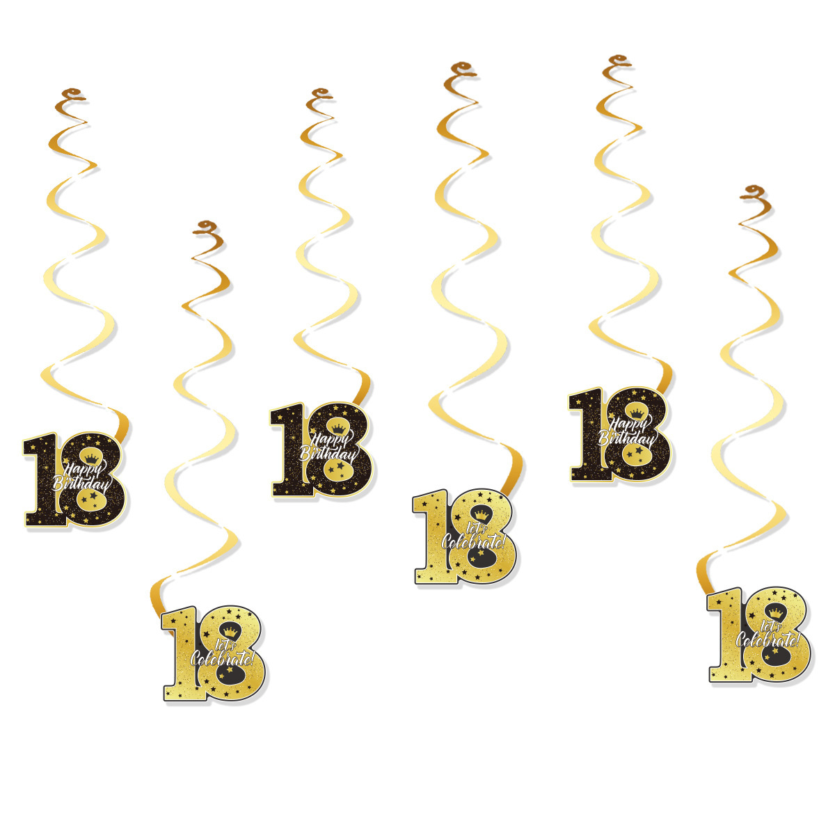 18e verjaardagsfeestje decoratie thema voor evenement benodigdheden taart toppers hangende banner servies set borden kopjes servetten tafelkleed