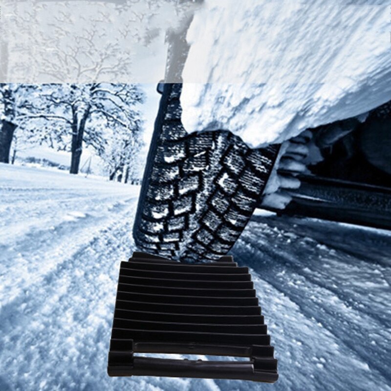 Voiture anti-dérapant chaînes passage de sable pneus tampons voiture grattoir à glace pelle à neige hiver pneu roue antidérapant tapis de ceinture
