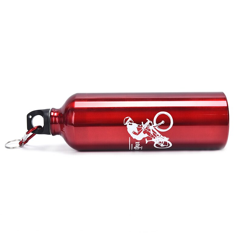 750ml Water Bottle Aluminum Alloy Sports Water Bottles Cycling Camping Bicycle Bike Kettle Outdoor Riding Sports Kettle