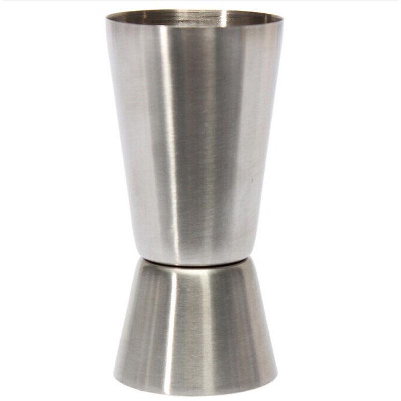Jigger drink shot måle kopp universal glass målebeger verktøy 15-30ml jigger single double shot cocktail vin mål krus