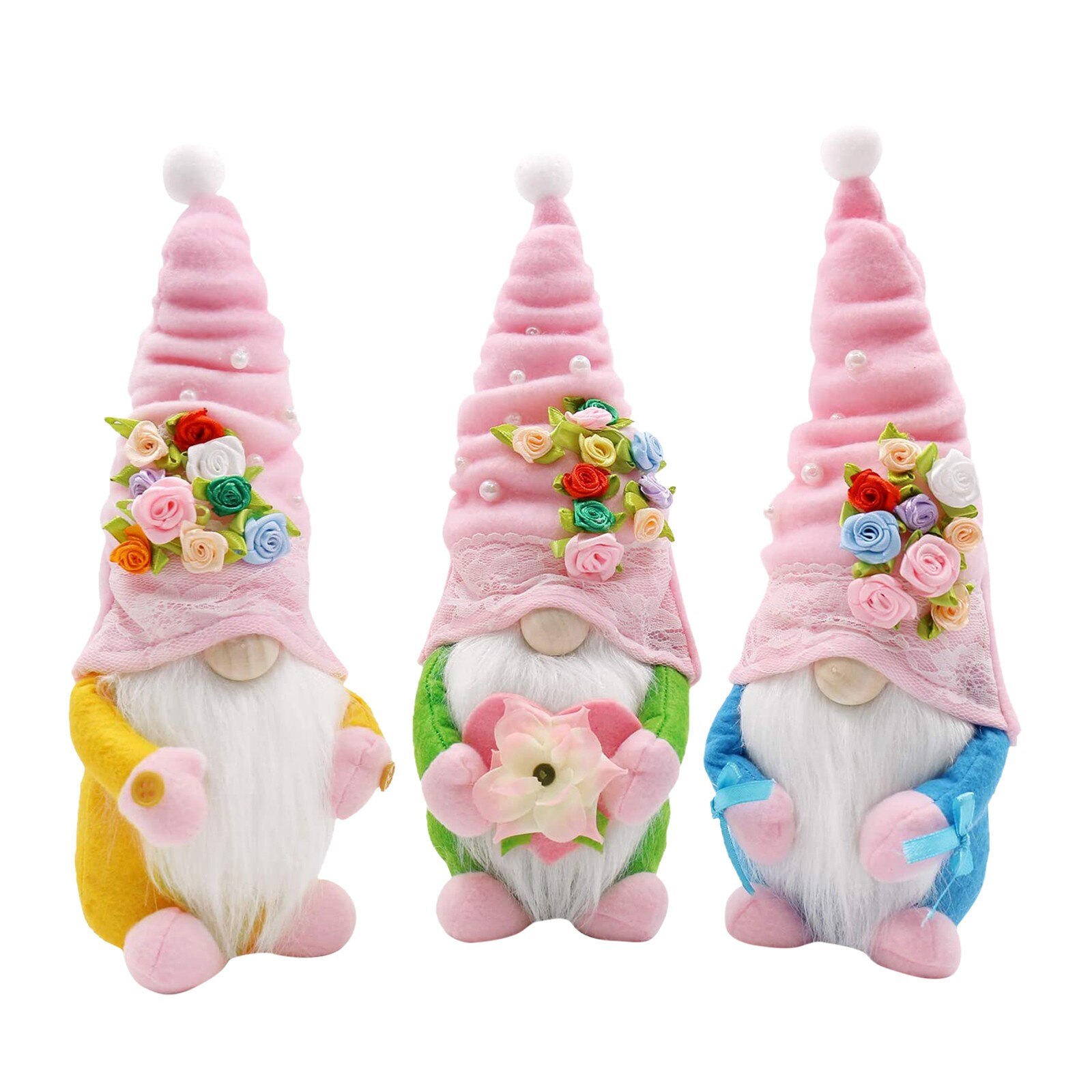 Bloemen Dwerg Gnome Pasen Moederdag Gnomes Home Decoratie Handmake Scandinavische Tomte Herbruikbare Home Decoratie