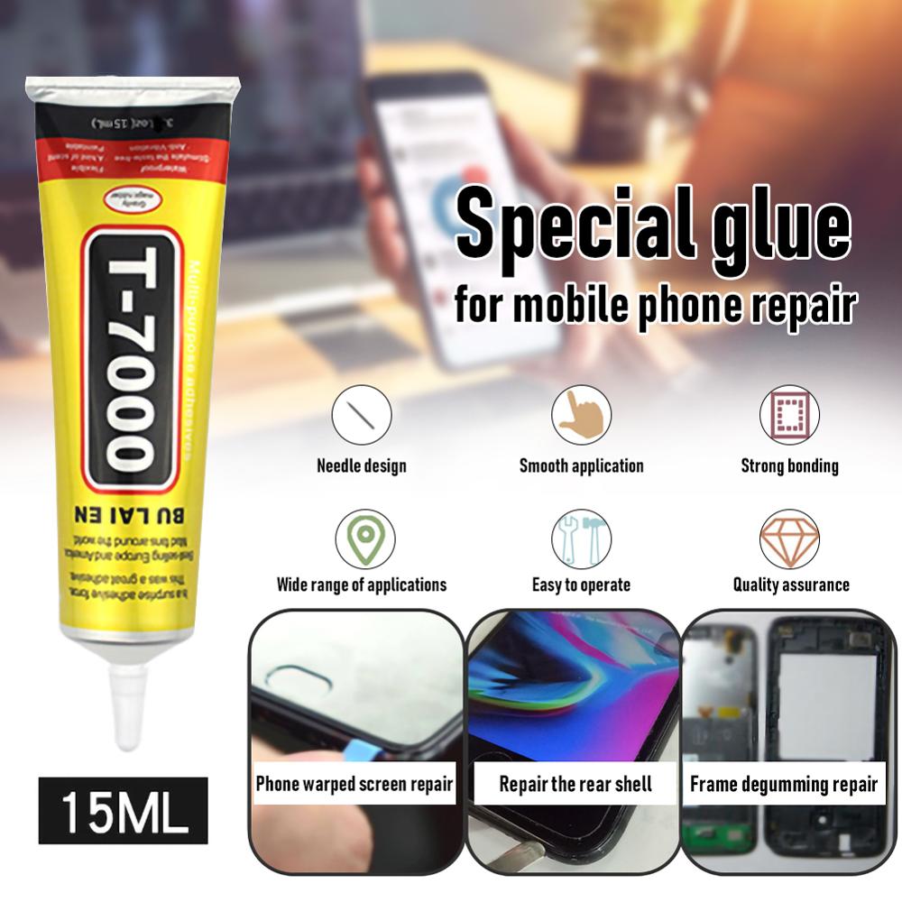 Practical 15ML T7000 Glue Super Adhesive Cell Phone Touch Screen Repair Frame Sealant for Cell Phone Repaired CSV