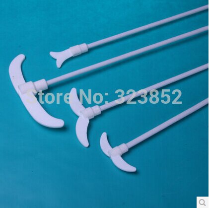 Muddler Stirring Rod Stirrer PTFE Teflon Type 600x120x7mm--Single