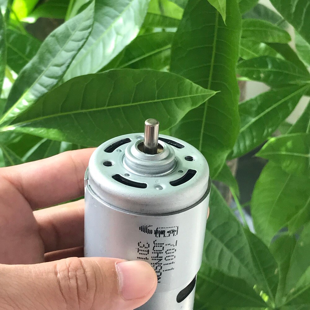 JOHNSON 70011 775 silnik prądu stałego 12V 18v 24v 15000 obr./min wysoki prędkość wysoki moment obrotowy wiertarka elektryczna narzędzie ogrodowe silnik z wentylatorem