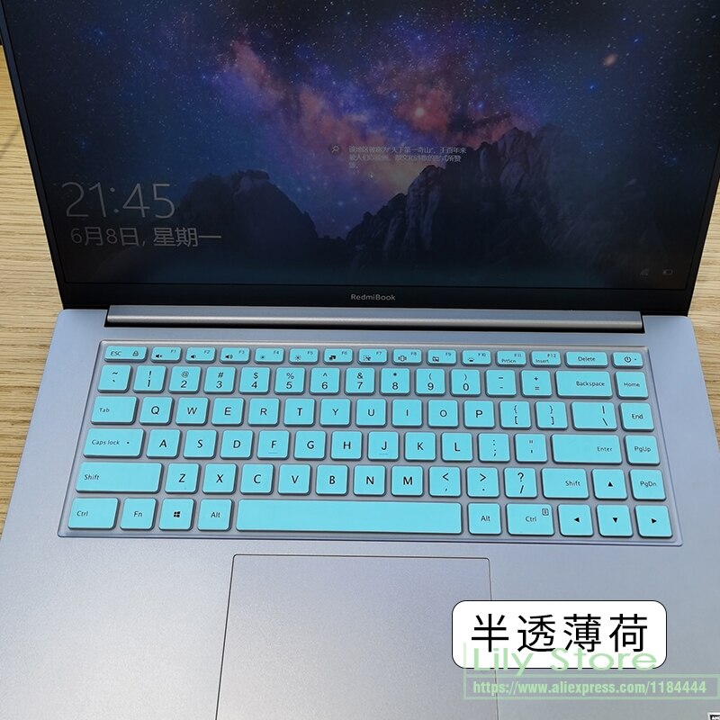 Silicone Keyboard cover Protector skin Laptop For Xiaomi Mi Notebook Pro 15 for RedmiBook Pro 15 Redmibook 16 16.1