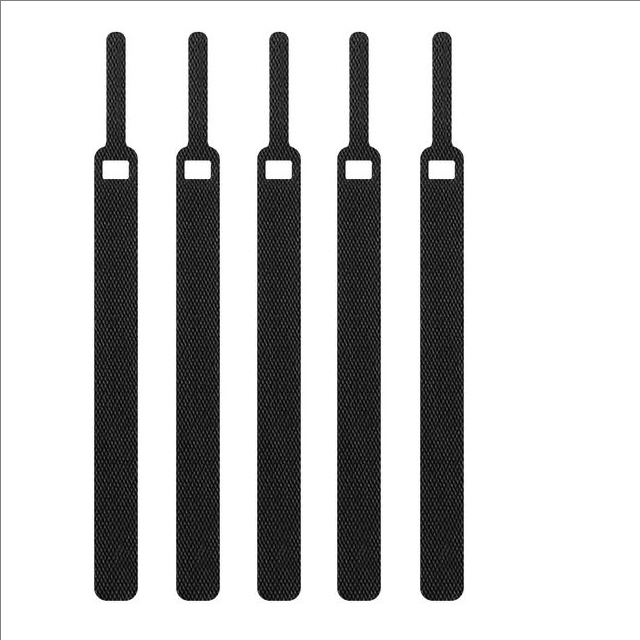 5/1 Uds funda de Cable con cremallera Cable Flexible gestión de cables Protector de cables PC organizador de cables de ordenador para TV ordenador Oficina hogar: Rosa