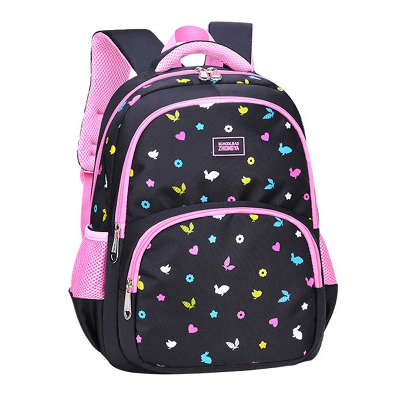 Girl Printing Primary Bookbag School Backpacks For Girls Boys Kids School Bags Children