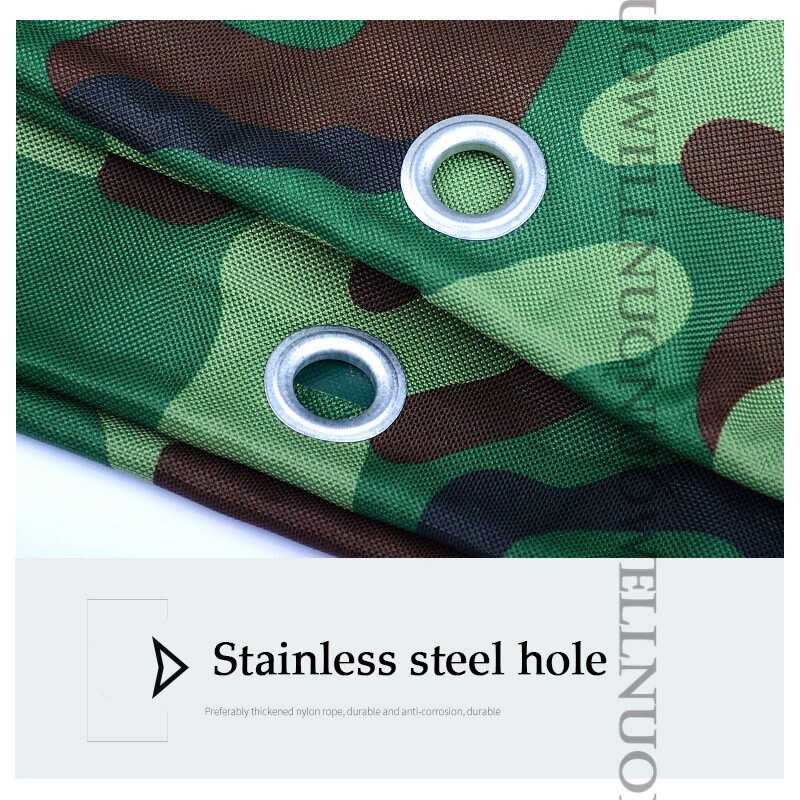 Jungle Oxford Camouflage Dekzeil Regendicht Doek Outdoor Pvc Camping Tent Zeil Heavy Duty Truck Onderdak Cover Cargo Stapel Dekzeilen