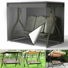 Outdoor Swing Chair Courtyard Hammock 3 Seater Garden Patio Canopy Bench Seat Cover Protector Sun Shade Waterproof Chair Cover