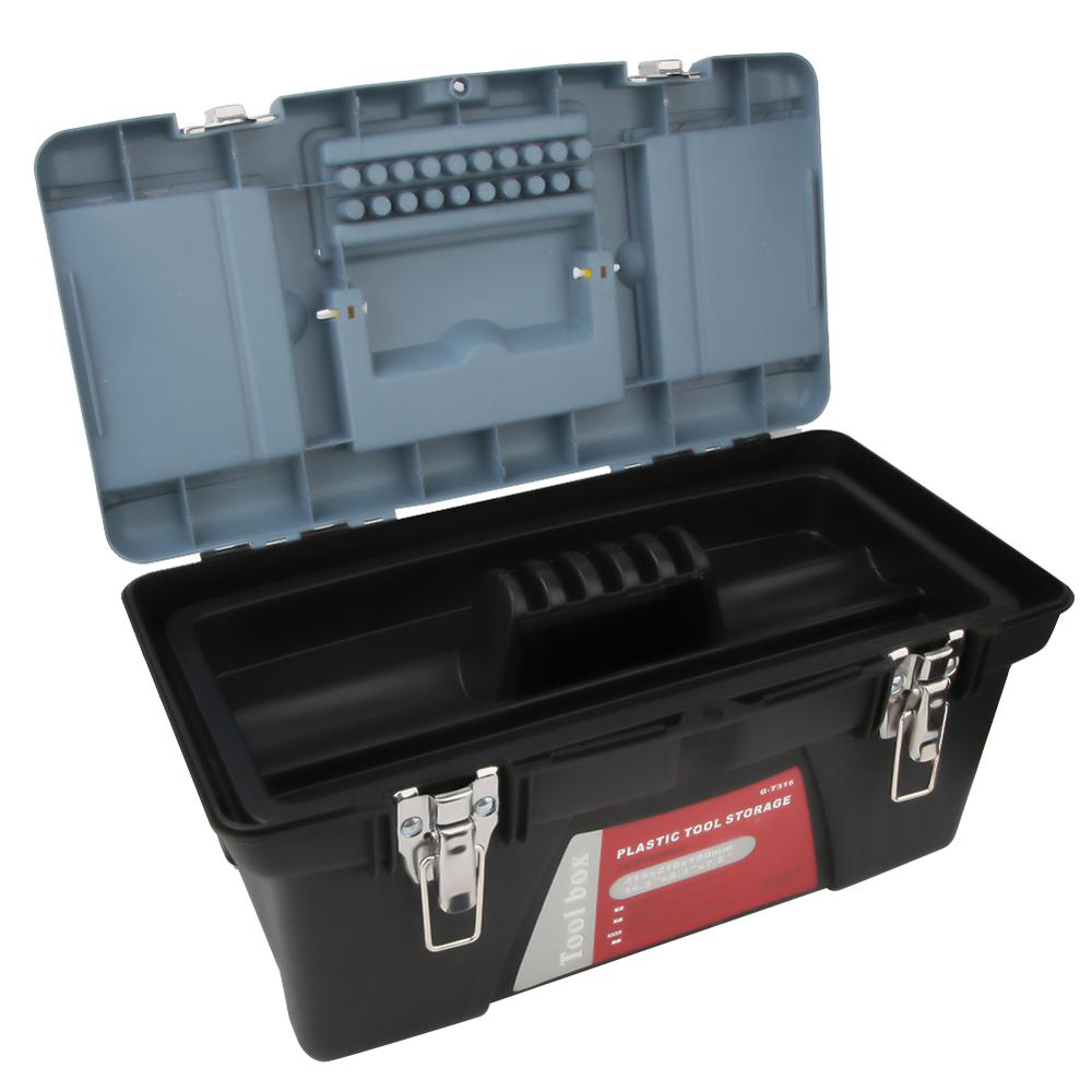 Draagbare Toolbox Met Handvat Hardware Storage Case Reparatie Tool Container Reparatie Tool Box