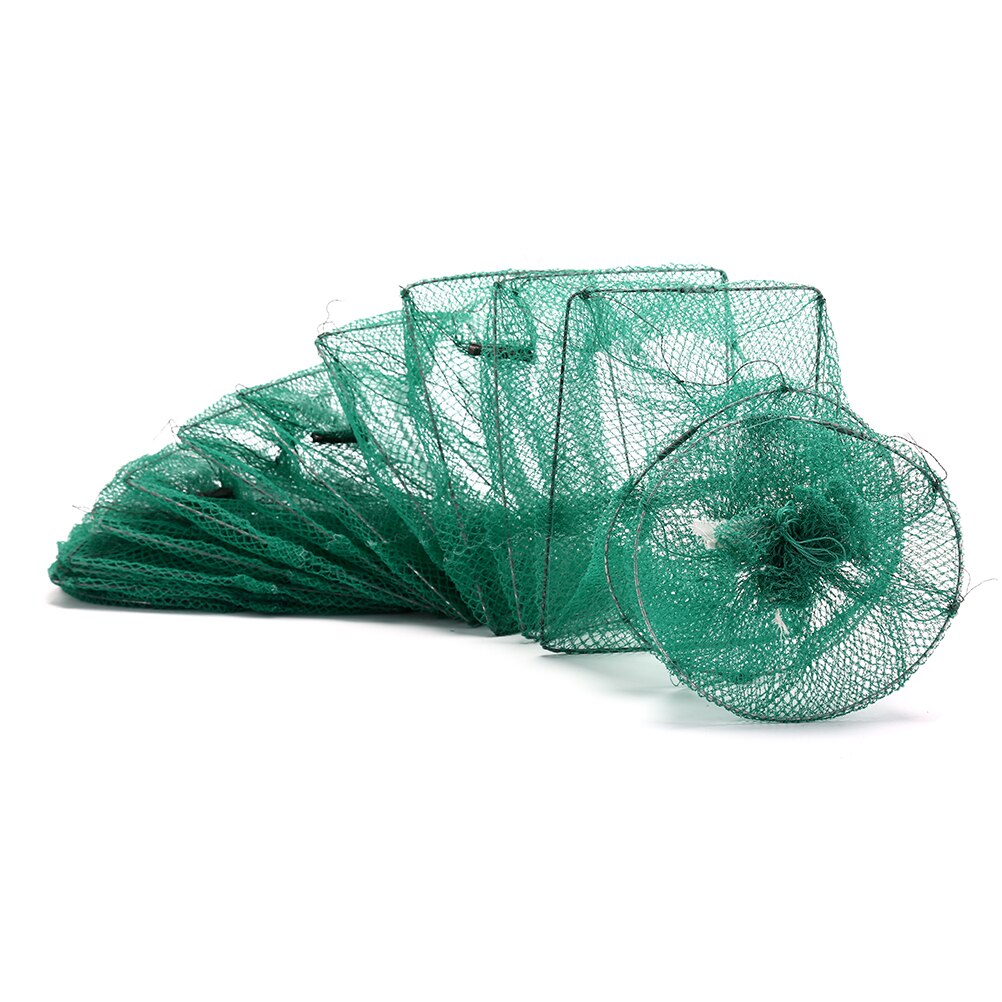 Nouveauté crabe écrevisse homard receveur piège vivant filet à poisson anguille crevette leurre filets pliable Portable filet de pêche