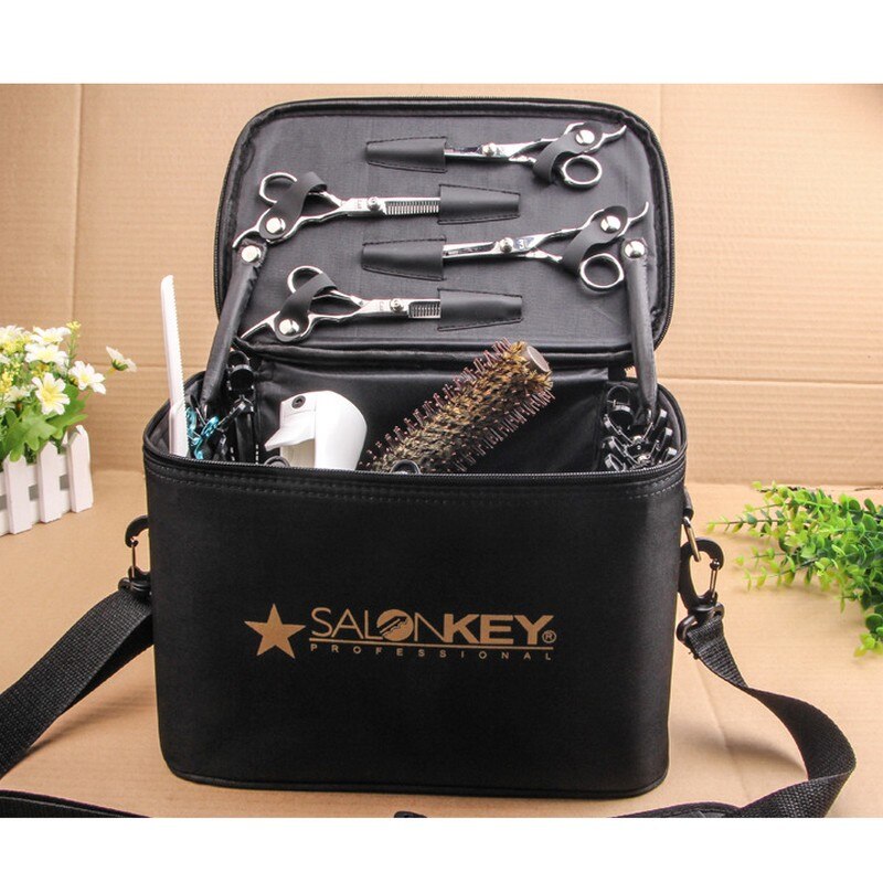 Multifunction 2 Layers Hairdressing kit Bag Large Capacity Tools Case thickening waterproof scissors bag