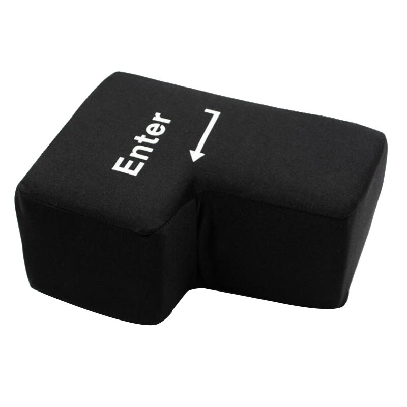 Super Sized Enter Key USB Big Enter Comfortable Economic Desktop Pillow Stress Relief Punch Bag