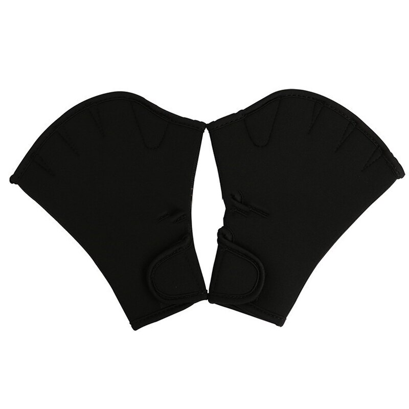 Unisex dykning 2- pack simpaddel justerbar axelrem dykhandskar scratch dyk simutrustning surf gummi hand