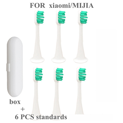 Udskiftning af tandbørstehoveder til xiaomi soocas  x3 til soocas / xiaomi mijia soocare  x3 elektriske tandbørstehoveder rejsetaske: Til mijia hvid