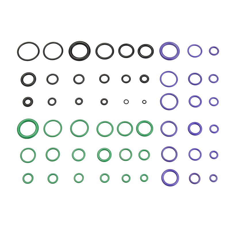 495Pcs/Pack O Ring Rubber Washer Seals Assortment Black O-Ring Gaskets Set oil resistance 36 Sizes For Car Gasket