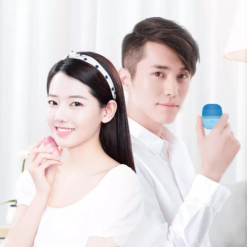 Xiaomi Inface Ultrasonic Ion Skin Cleaning Instrument And Face Facial Vibration Massage Ion Introduction Skin Tender And Shiny