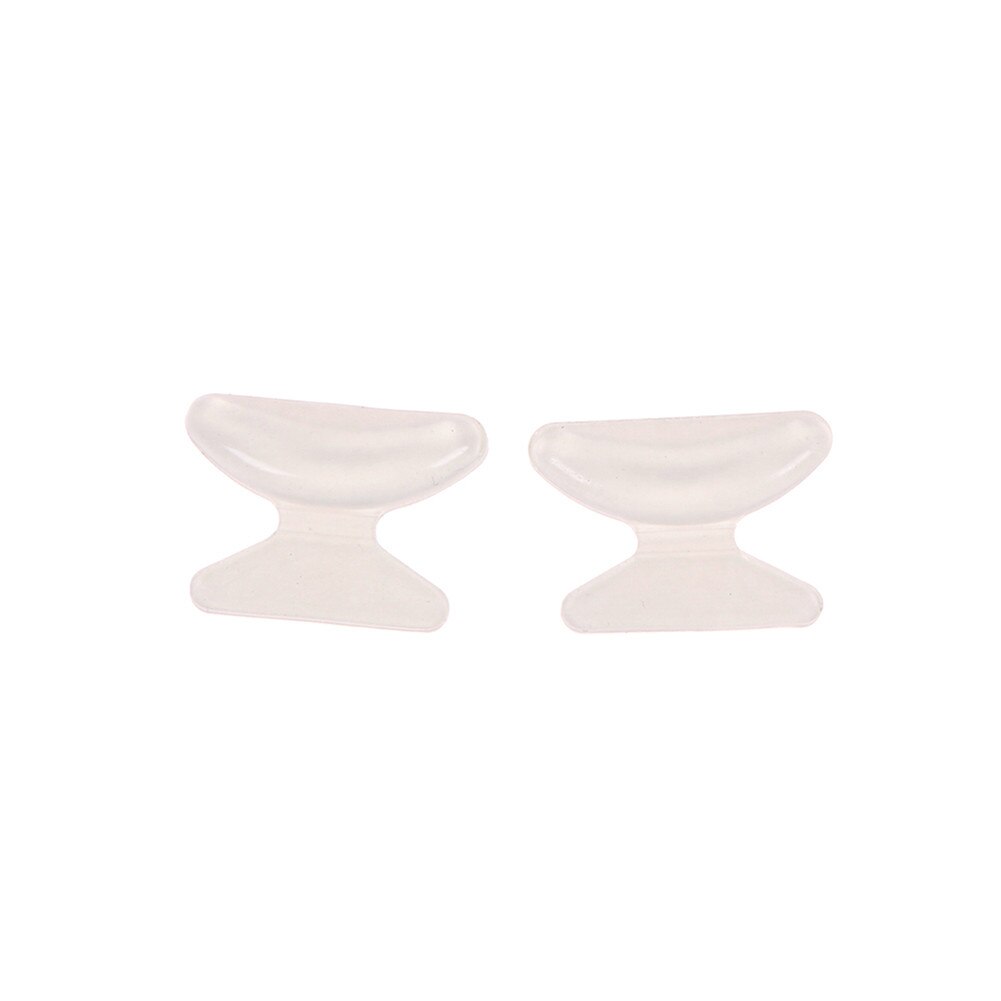 1/5 paar zachte, antislip siliconen neuspads voor zonnebrillen, leesbrillen, dunne neuspads en accessoires: Duidelijk 1.8mm