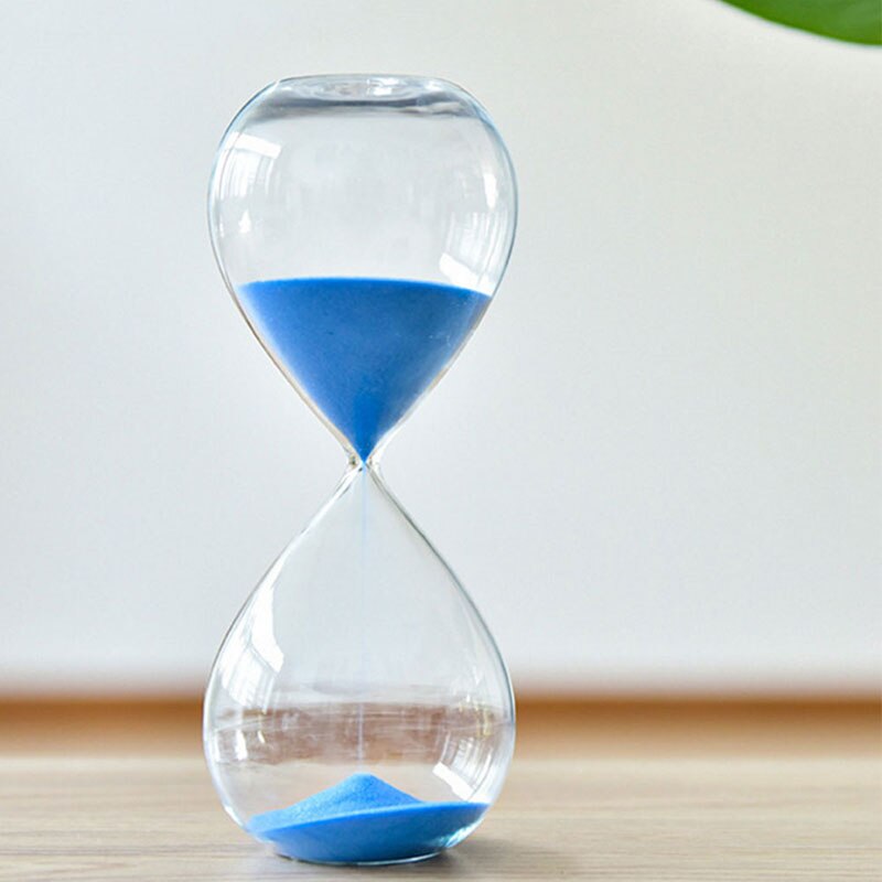 Reloj de arena de 5 minutos, reloj de arena, temporizador, como decoraciones delicadas para el hogar, color aleatorio