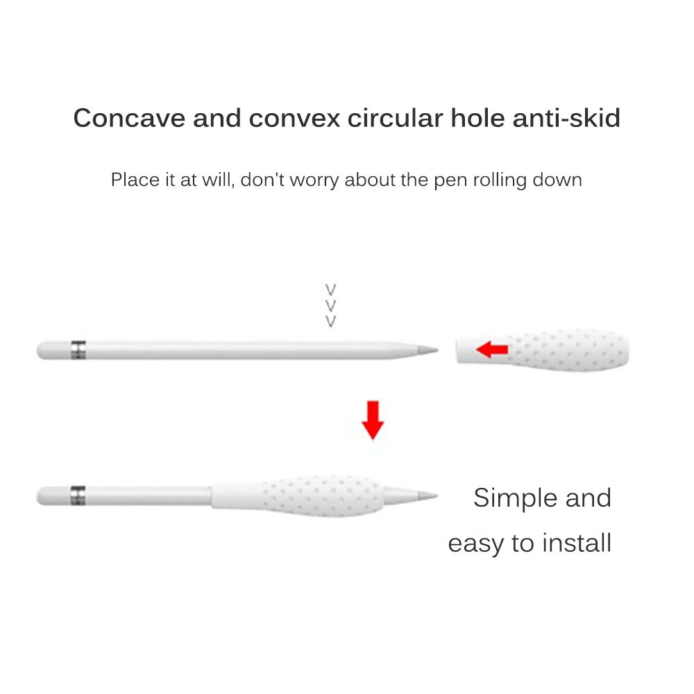 Capa de silicone macia para lápis, proteção de silicone para 9.7 10.5 12.9 ipad pro, capa de silicone macia, capa protetora de manga pele