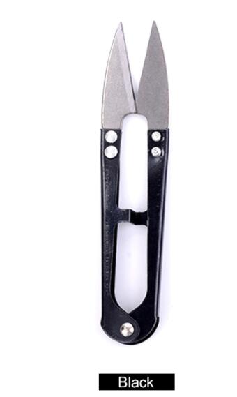 1/3 st sysaxar sekatörer trädgårdssax växtsax grensekatör trimmer verktyg klädtrådsklippare: Svart
