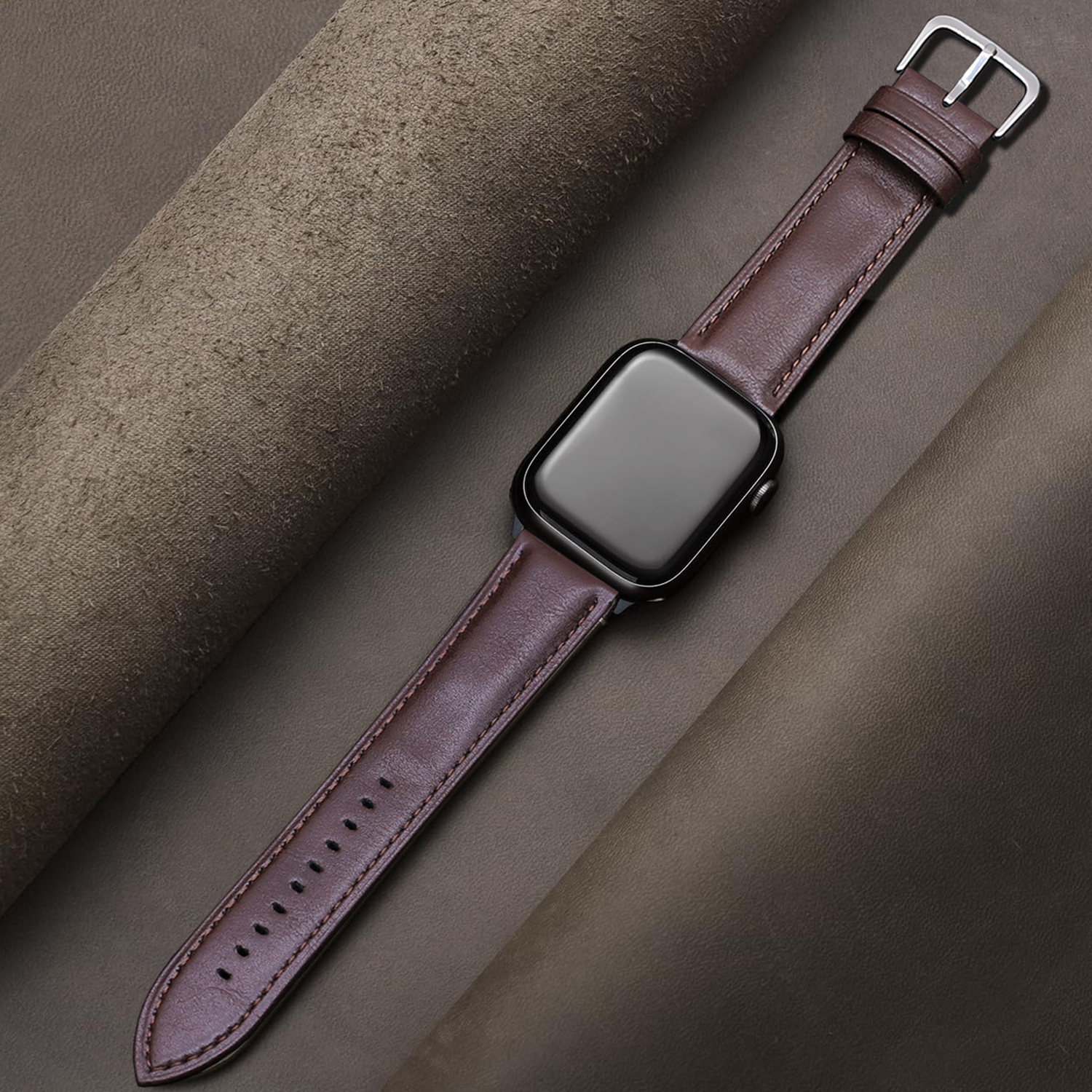 Correa de reloj de cuero de lujo para Apple watch – Grandado