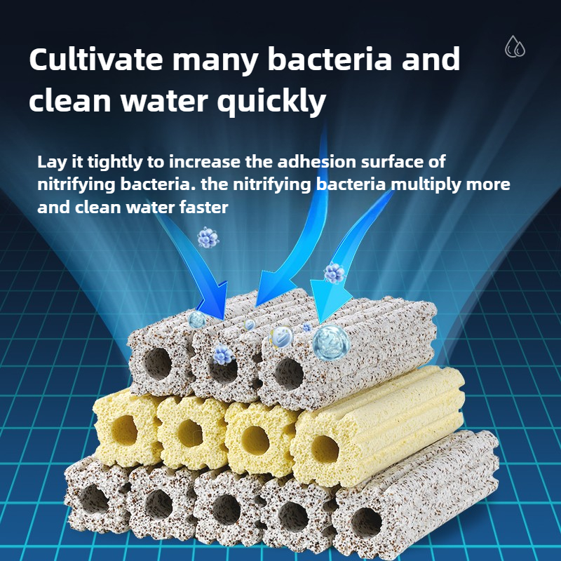 Nano Bakterien Haus Aquarium Filtermaterial Fischteich Wasseraufbereitungssystem Nitrifikationskultur Bodenfiltermaterial