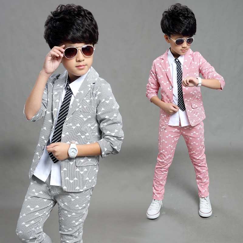 Trajes formales para adolescentes, conjunto de ropa de abrigo + Pantalones, 2 piezas, cumpleaños, niños, Otoño, 5, 6, 7, 8, 9, 10, 12 años,