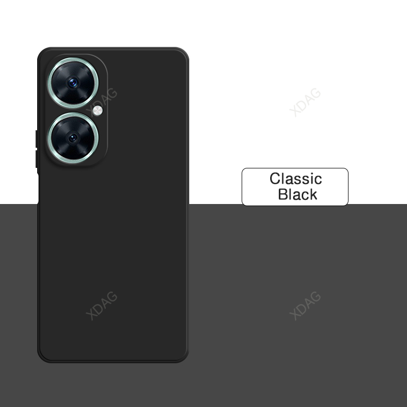 Capa de silicone líquido à prova de choque para huawei nova11i nova 11i MAO-LX9 MAO-LX9N original luxo alta qualidade macio quadrado capa traseira: Dourado