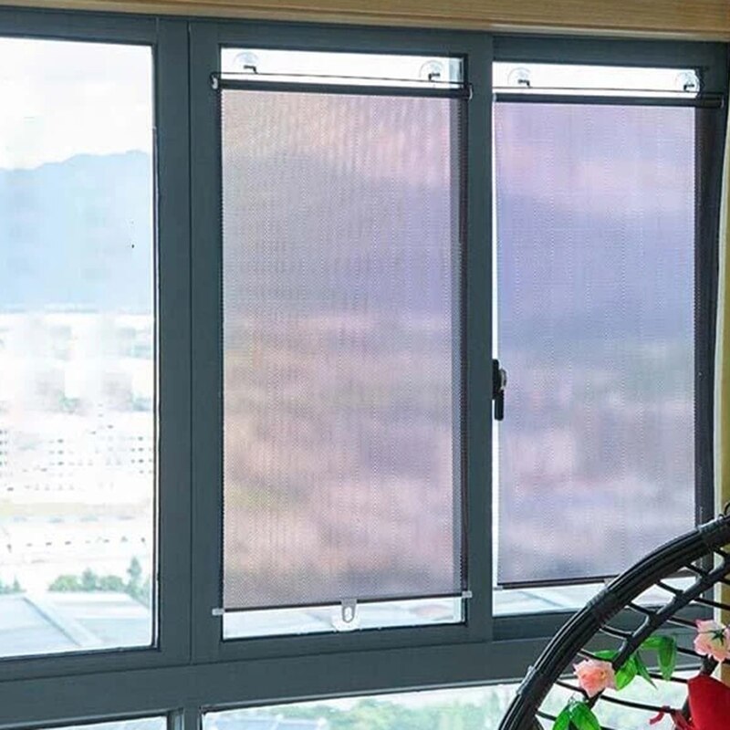 Sugekop vinduesskærm visir ingen boring bil hjem badeværelse solafskærmning solskærm haveudstyr tilbehør tb