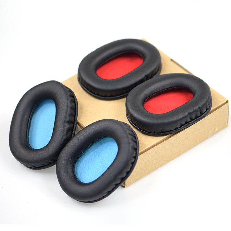 Vervanging Oorkussens Kussen Voor Audio Technica ATH-AX1iS ATH-AX3IS Hoofdtelefoon Oorkussen Kussen Zacht Eiwit Leer Foam Oorbeschermers