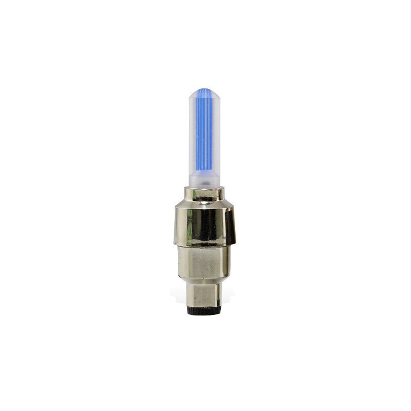 Neon lys dæk hjul ventil hætte lys led flash bil dæk ventil hætter luft cover dæk fælg ventil hjul spindel hætte cykel lys: Farve 2