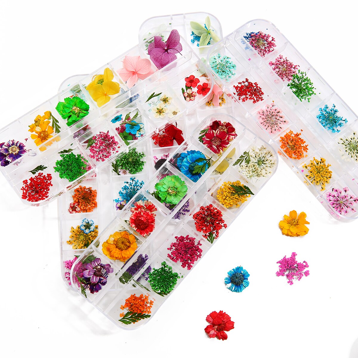 1 Doos Gedroogde Bloemen Droge Planten Voor Hars Mallen Vullingen Epoxy Hars Hanger Ketting Sieraden Maken Craft Diy Nail Art decoratie