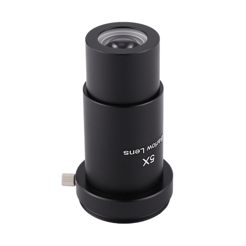 Barlow Lens Aluminium 5X Astronomische Telescoop Oculair Barlow Lens 1.25Inch Astronomische Telescoop Accessoires