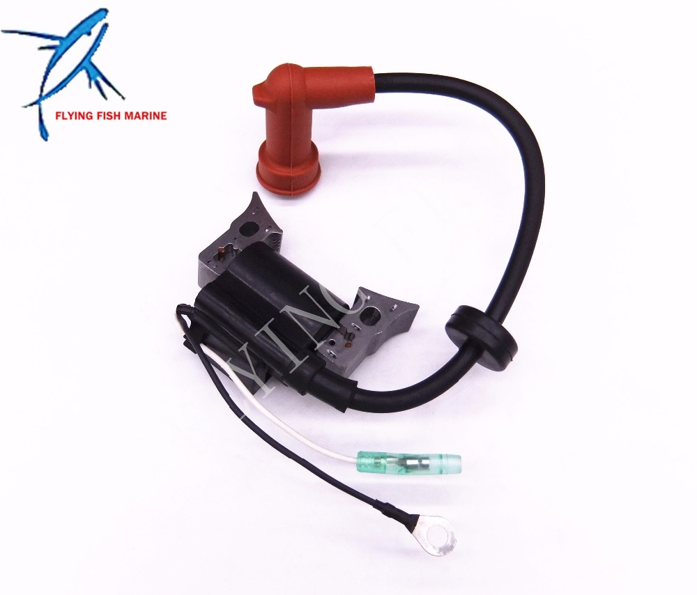 Motor de barco bobina de encendido F2.6-04000600 Assy para Parsun HDX 4 tiempos F2.6 F2.6BM Motor fueraborda, bobina de alta presión